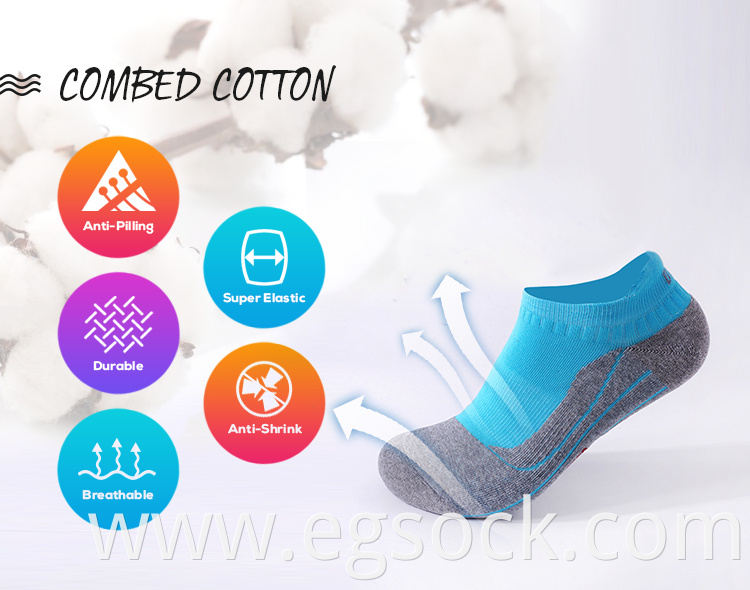 Sporty Boat Running Socks